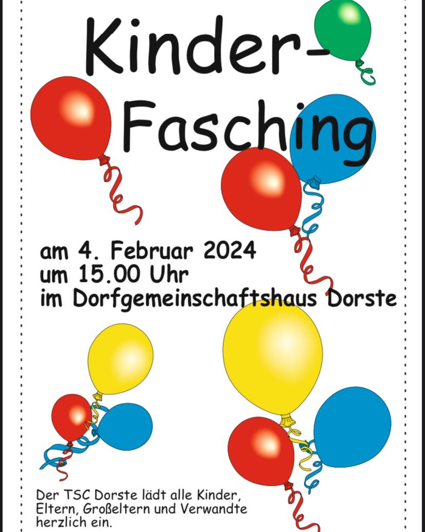 Kinderfasching 2024